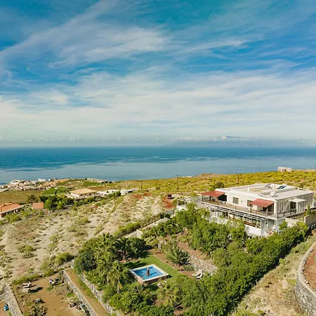 Apartman Canaan In Tenerife - Heated Pool, Ocean Views, Palm Garden,