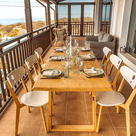 Apartman Canaan In Tenerife - Heated Pool, Ocean Views, Palm Garden,